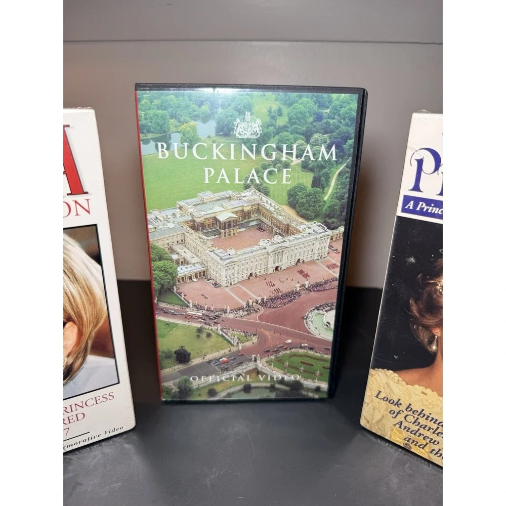 Princess‎ Diana VHS Tapes Brand New Sealed & Official Buckingham Palace Video